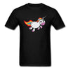 Rainbow Cartoon Unicorn Shirt