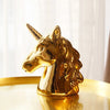 Gold Unicorn Piggy Bank