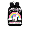 Llama Unicorn Backpack