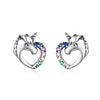 Unicorn Heart Earrings
