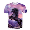 3D Black Unicorn Shirt | 🦄 Kawaii Unicorn Store
