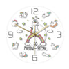 Meowgical Unicorn Clock