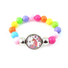 Rainbow Unicorn Beads Bracelet