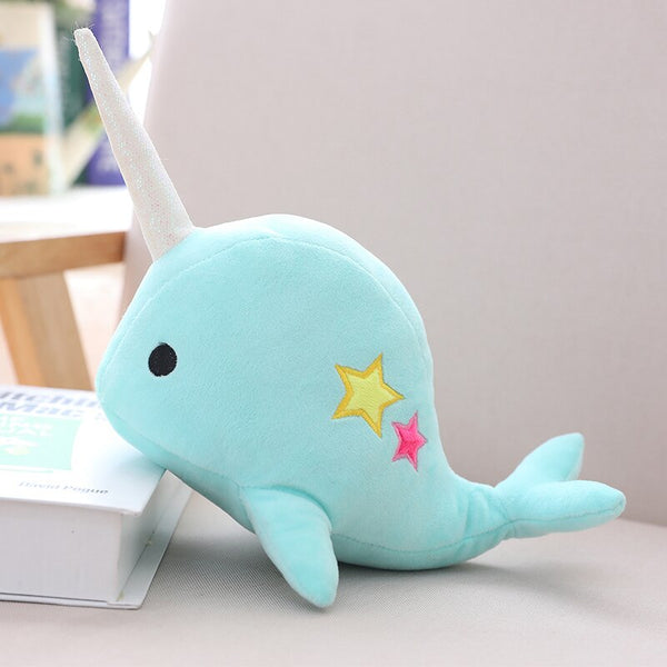 unicorn whale stuffed animal