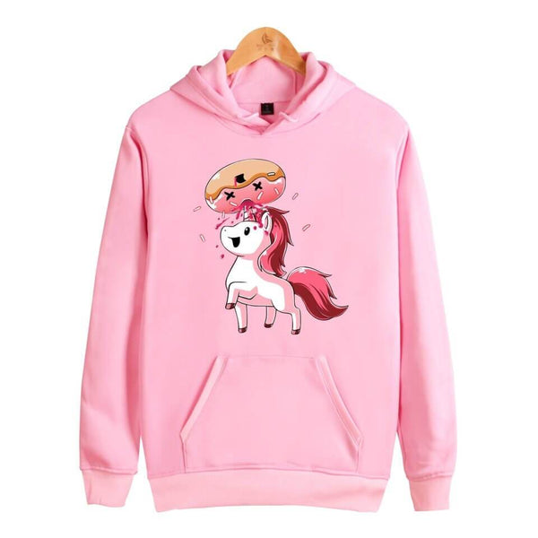 Pink Unicorn Hoodie Kawaii Unicorn Store