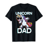 Dabbing Unicorn Dad Shirt | 🦄 Kawaii Unicorn Store