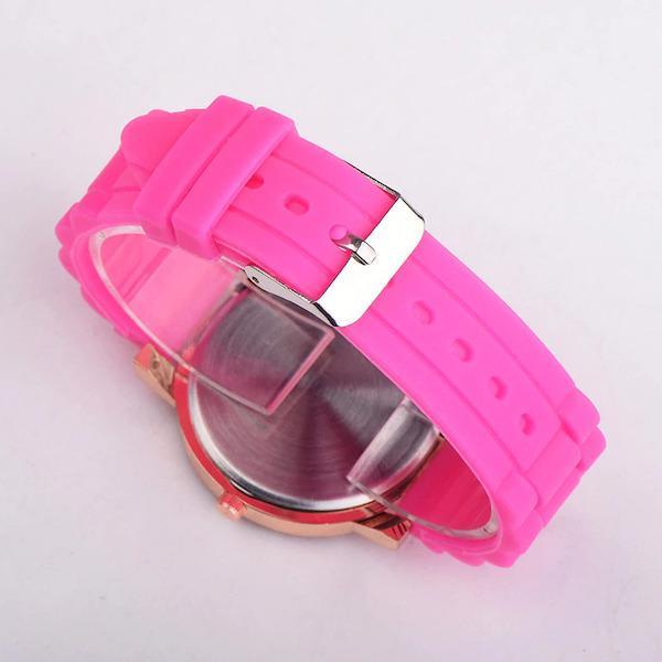 Pink color watch online for girl
