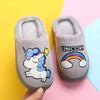 Kids Lovely Unicorn Slippers