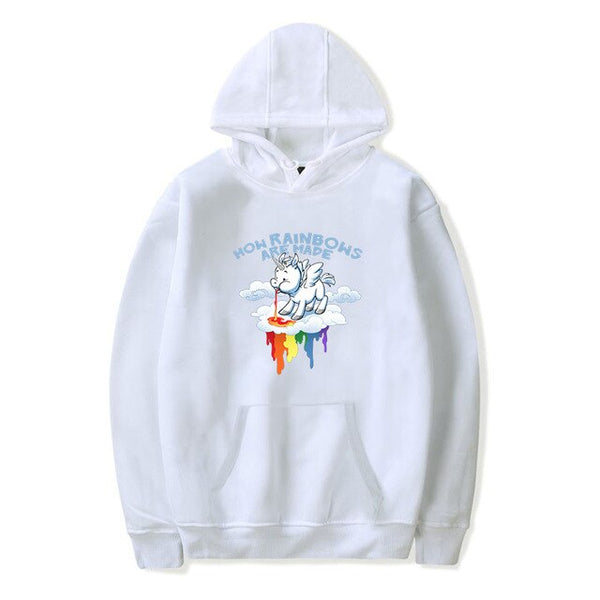 Funny Rainbow Unicorn Hoodie | Kawaii Unicorn Store