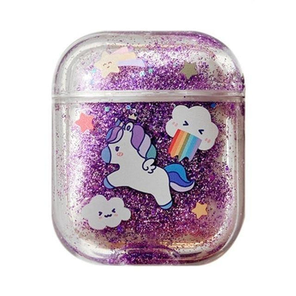 Glitter Unicorn AirPods Case