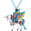 Majestic Winged Unicorn Necklace