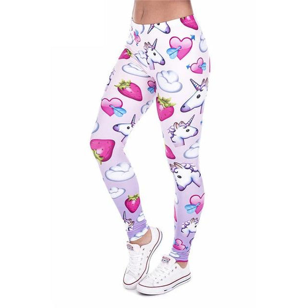 Unicorn Emoji Leggings