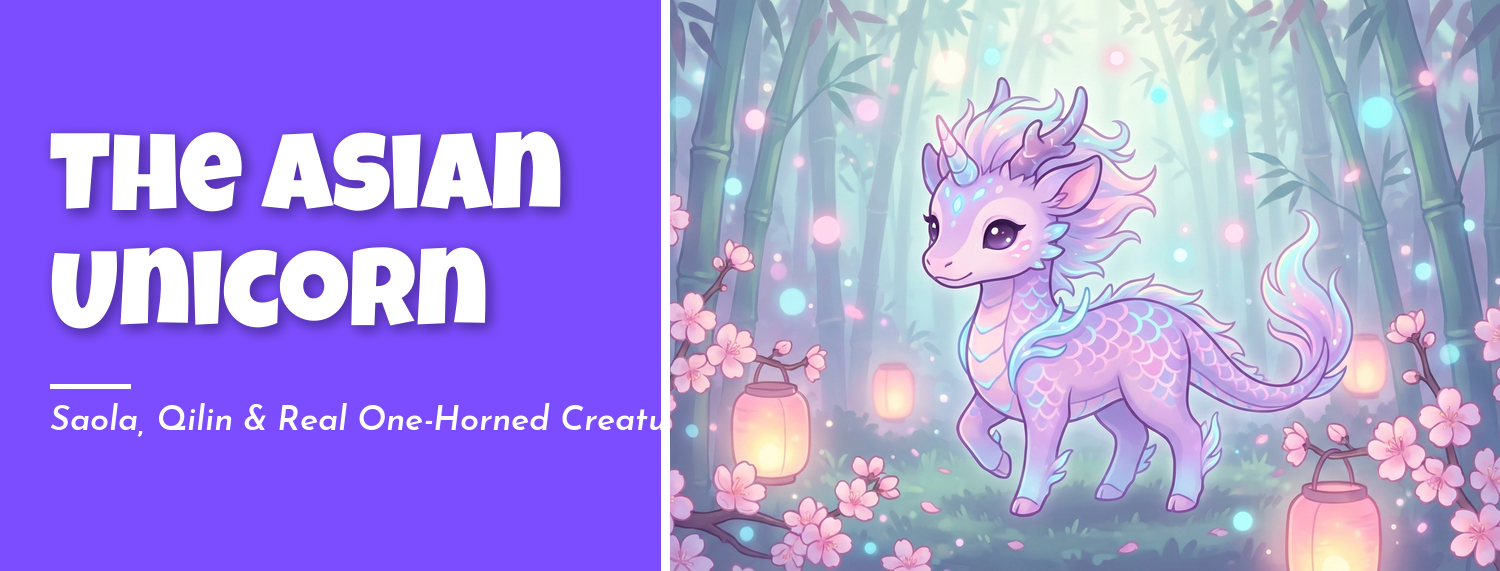 Asian unicorn guide covering saola Qilin and Kirin mythology