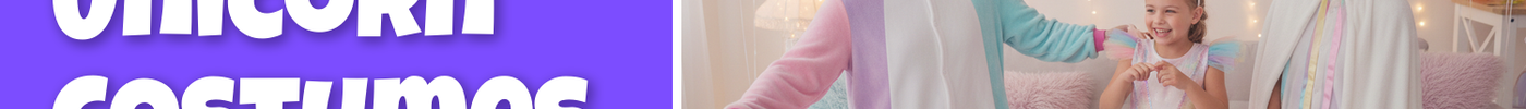 Three people wearing unicorn costumes at a Halloween party - kawaii unicorn blog