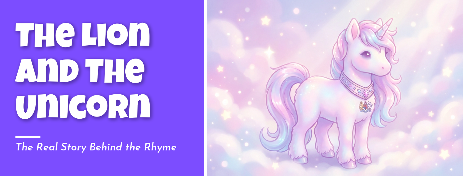 The lion and the unicorn fighting for the crown nursery rhyme history explained