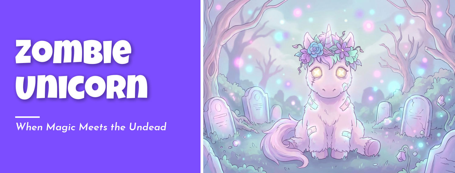 Zombie unicorn guide exploring creepy cute dark unicorn art and culture