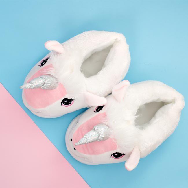 Unicorn on sale slippers b&m