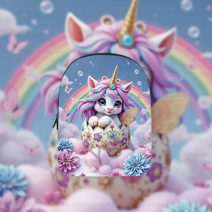 12 inch unicorn backpack toddler - detail