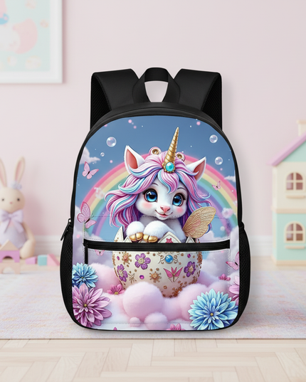 12 inch unicorn backpack toddler - lifestyle