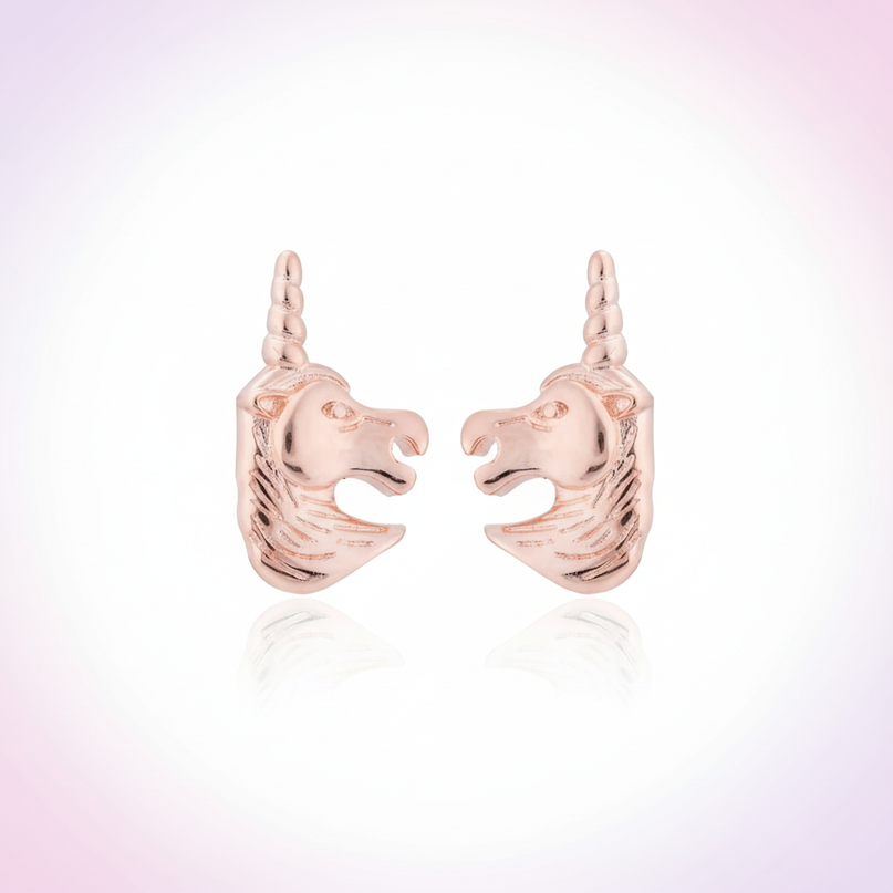 14k gold earrings - white-bg