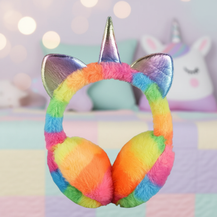 3d unicorn earmuffs - lifestyle