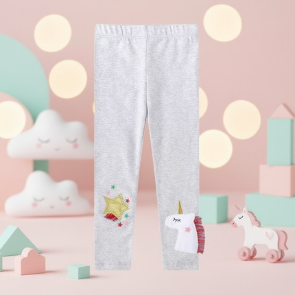 3d unicorn leggings - lifestyle