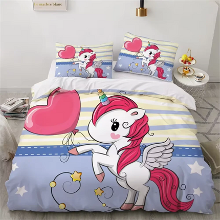 Cupcake Hug Unicorn Bedding