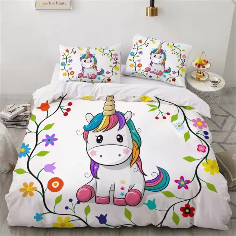 Rockstar Guitar Unicorn Bedding