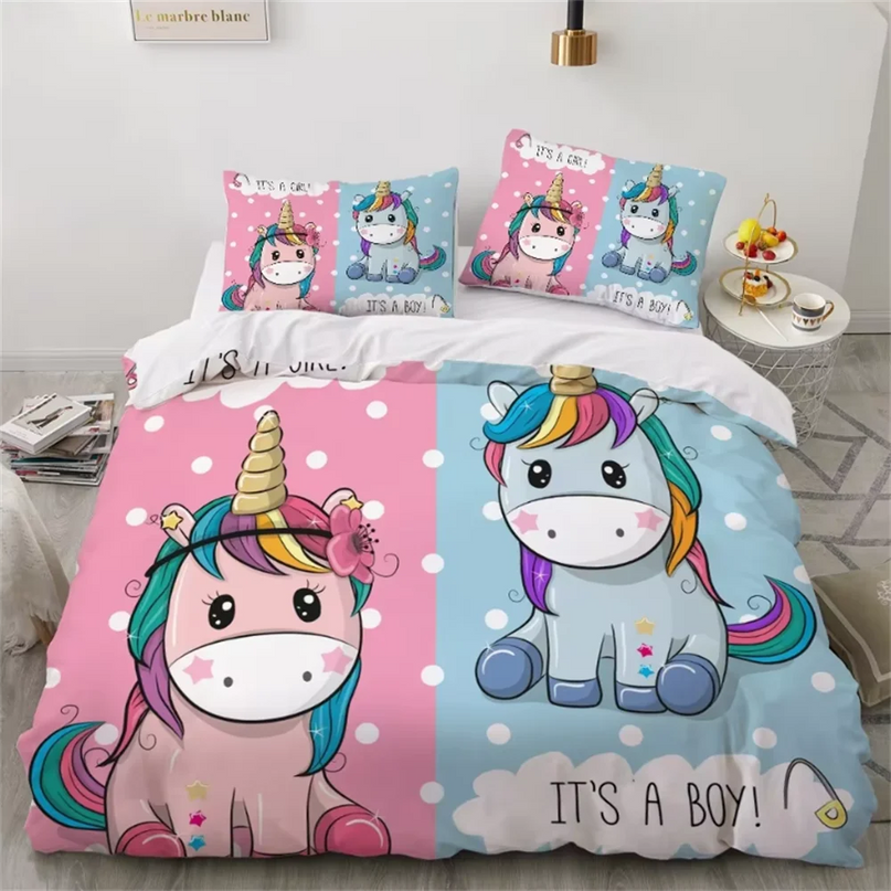 Magic Doodle Unicorn Bedding