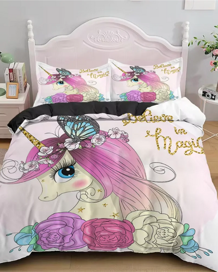 Butterfly Magic Unicorn Bedding