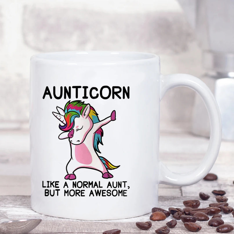 Aunticorn Dabbing Mug