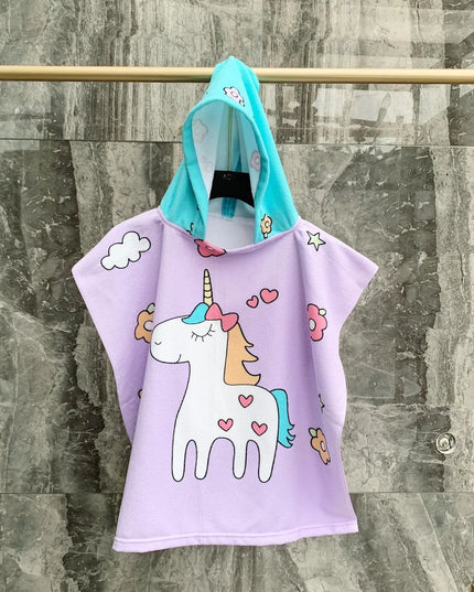 Cartoon Baby Unicorn Robe