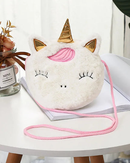 Dreamy Plush Unicorn Purse