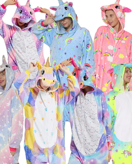 Mint Stripe Green Unicorn Onesie