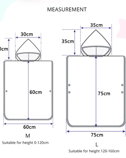 Cartoon Baby Unicorn Robe