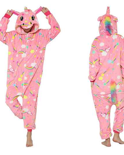 Rainbow Cloud Fantasy Unicorn Onesie