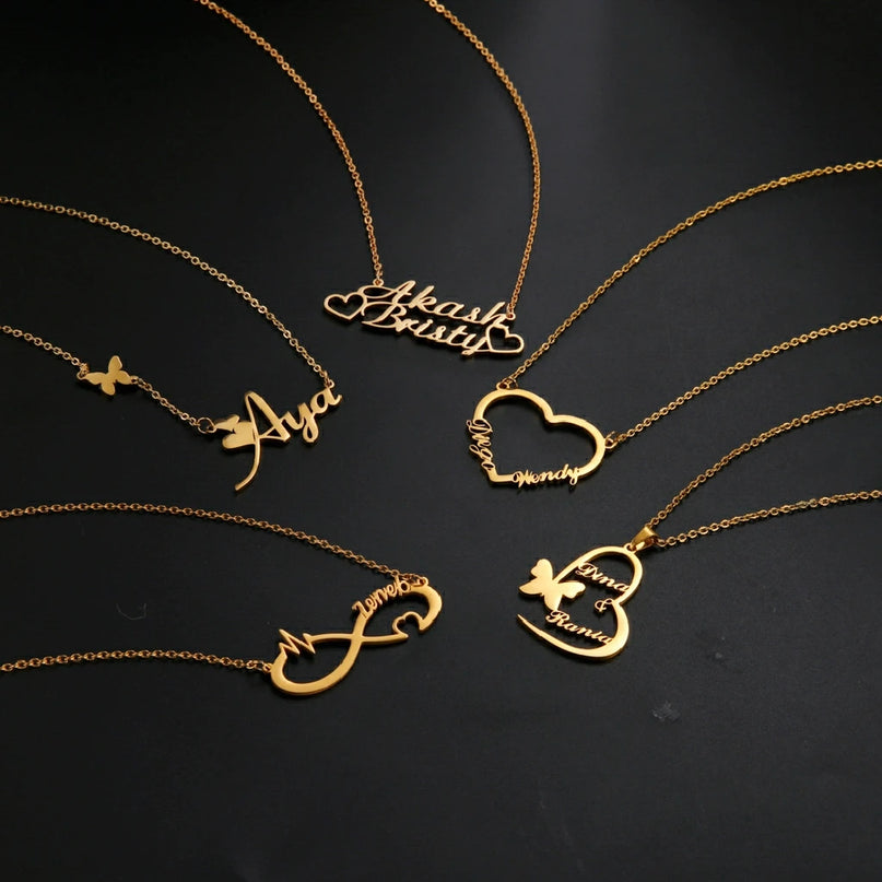 Personalized Unicorn Name Necklace