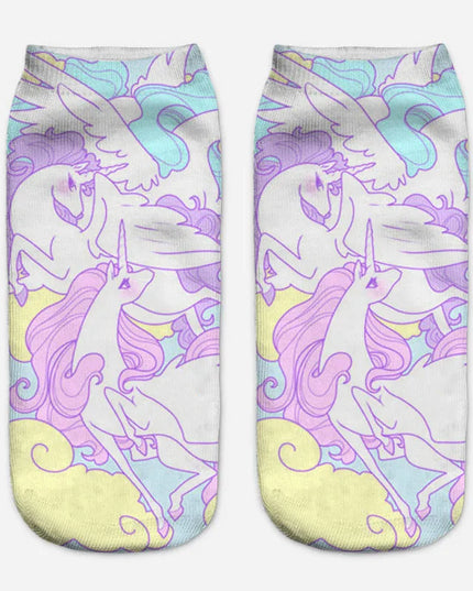 Dreamy Cute Unicorn Socks for Girls