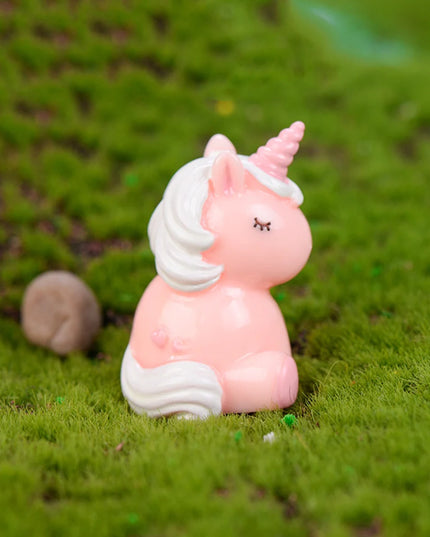 Kawaii Rainbow Unicorn Figurine