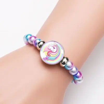 Unicorn Bracelet Gift for Daughter