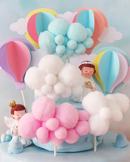 8-Piece Unicorn Cake Topper Kit