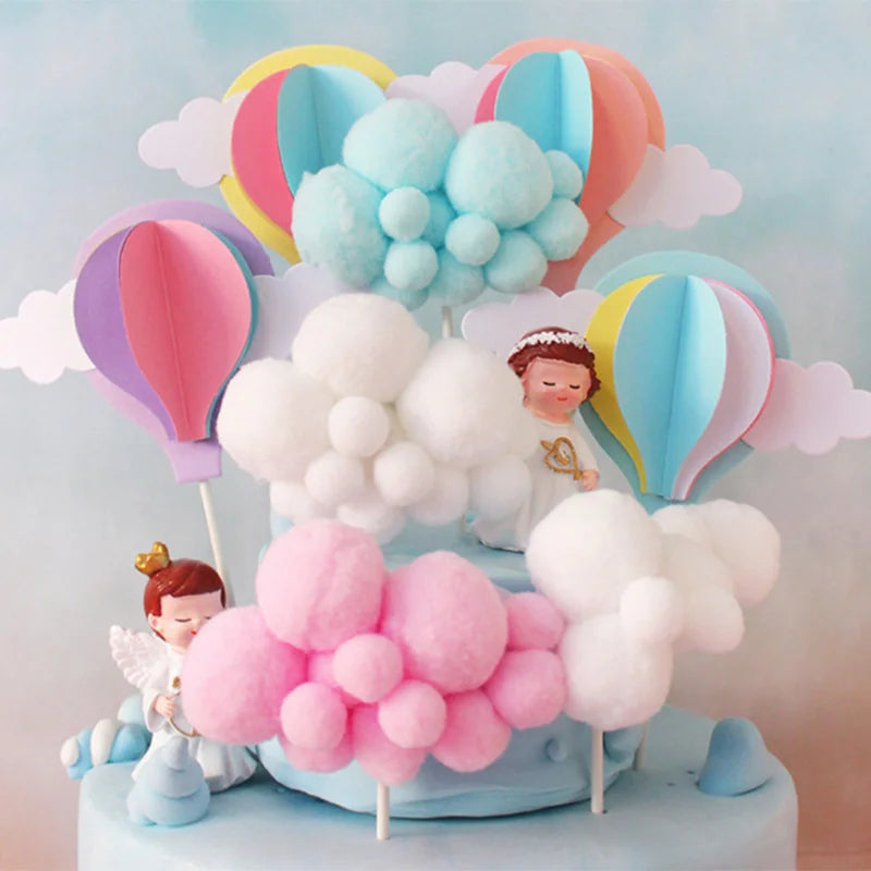 8-Piece Unicorn Cake Topper Kit