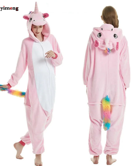 Classic Pink Kawaii Unicorn Onesie