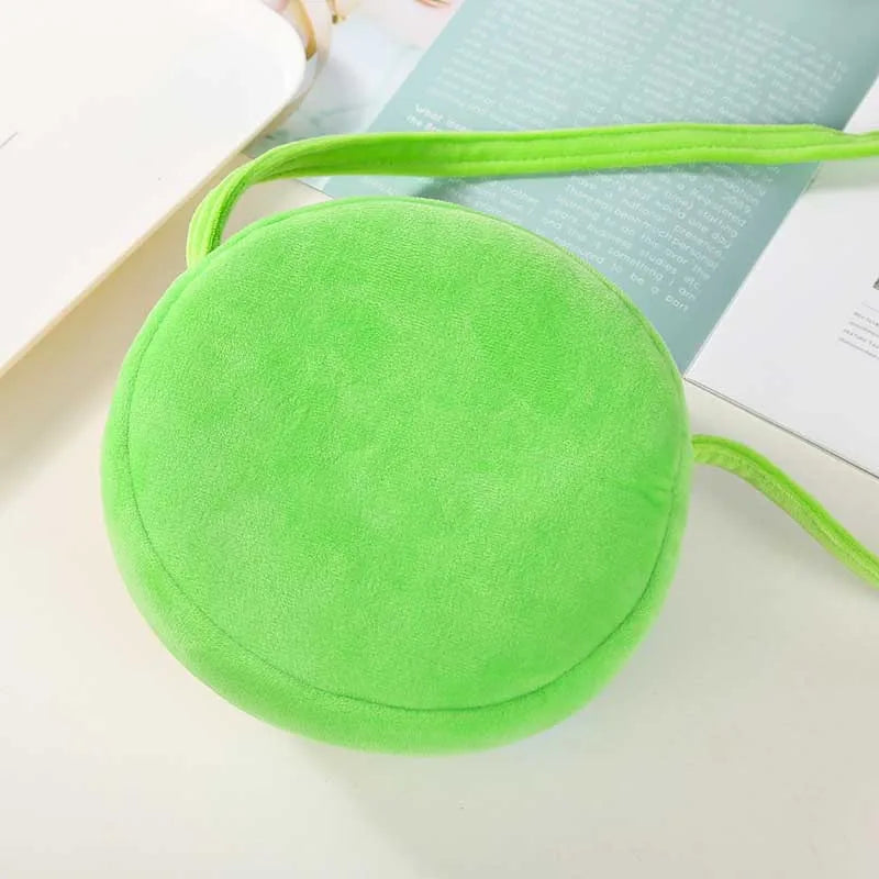 Fuzzy Unicorn Stuffed Animal Purse