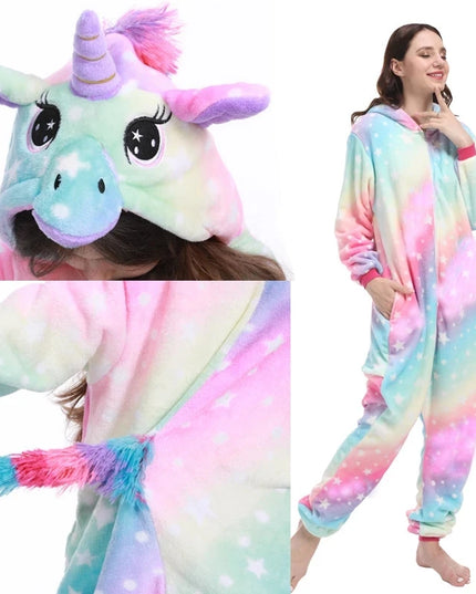 Pastel Dot Heart Unicorn Onesie