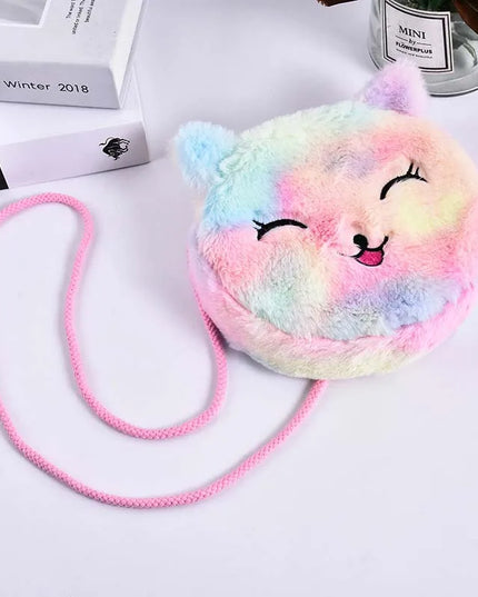 Glitter Heart Unicorn Purse