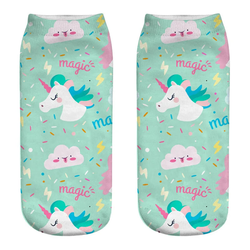 Magic Unicorn Socks for Women