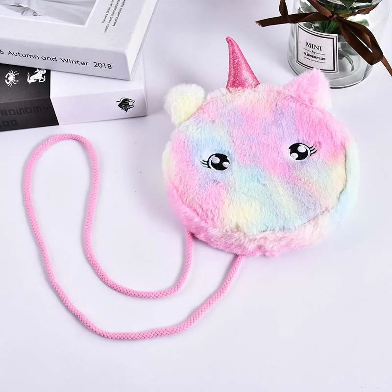 Wide-Eyed Unicorn Emoji Purse