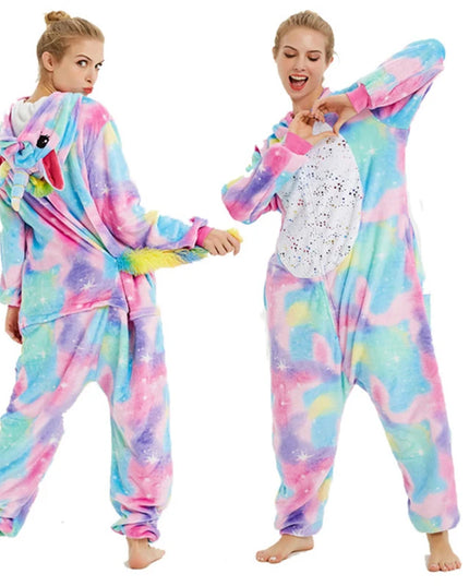 Pastel Tie-Dye Teen Unicorn Onesie