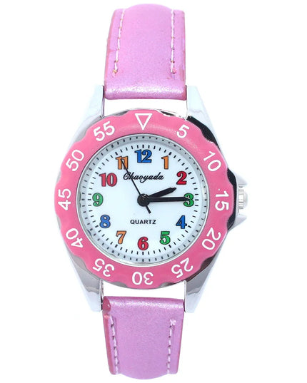 Hot Pink Leather Unicorn Watch